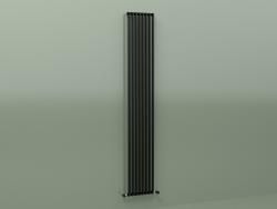 Radiator SAX (H 2000 8 EL, Black - RAL 9005)