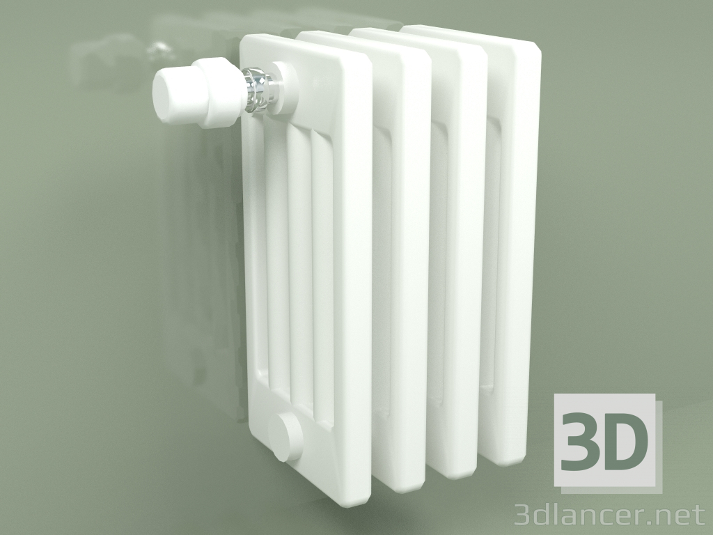 Modelo 3d Radiador Delta Laserline (DL5, H 350 mm, RAL - 9016) - preview