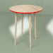 Modelo 3d Mini folheado de mesa Sputnik (vermelho) - preview