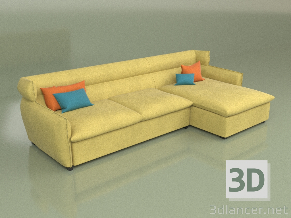 3d model Sofá Rodón - vista previa