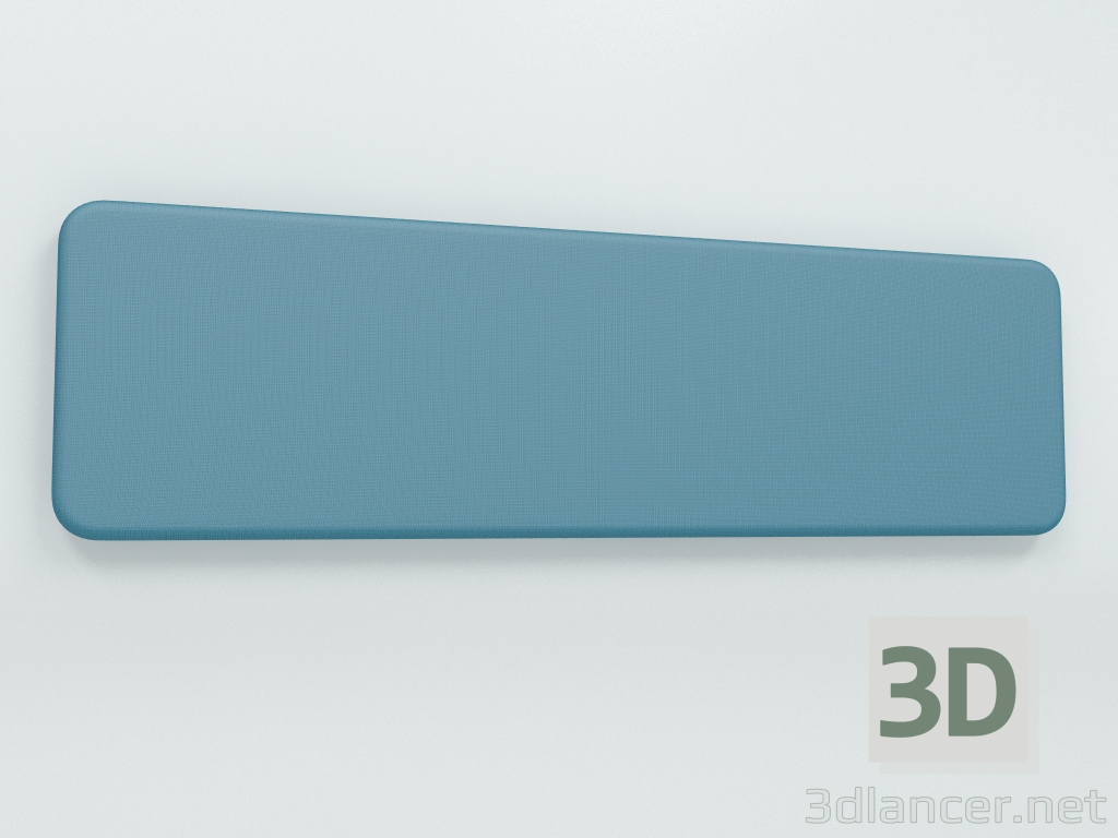 3d model Panel de pared horizontal Sonic ZAK312 (350x1190) - vista previa