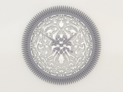 Годинник настінний FLORES (silver)