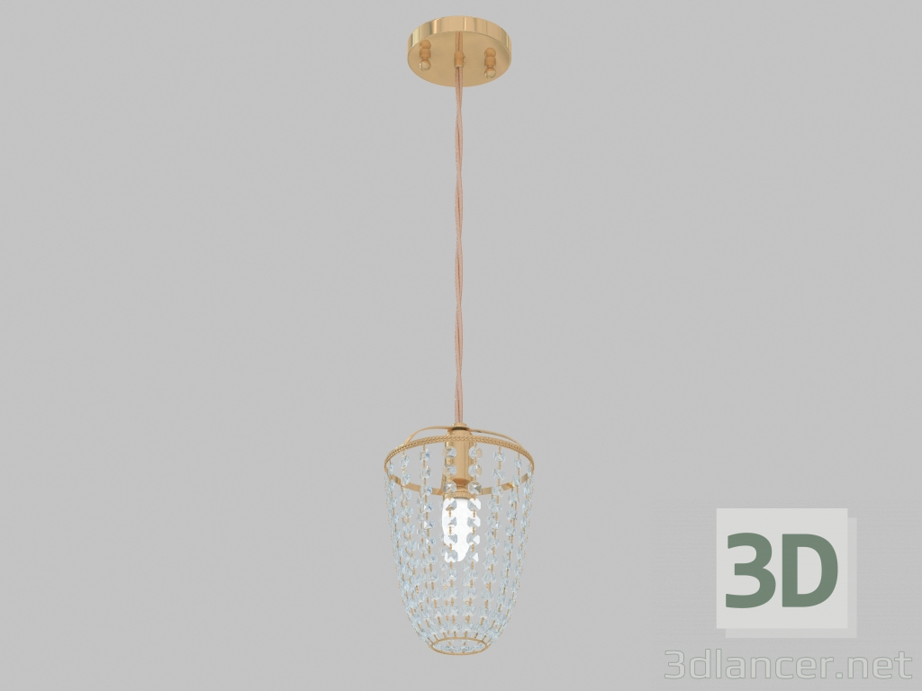 modèle 3D Lustre Caramel (en 1024-1P) - preview