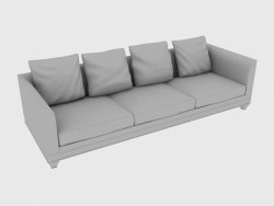 Canapé CHOPIN FREE BACK SOFA (285X103XH75-mod85)