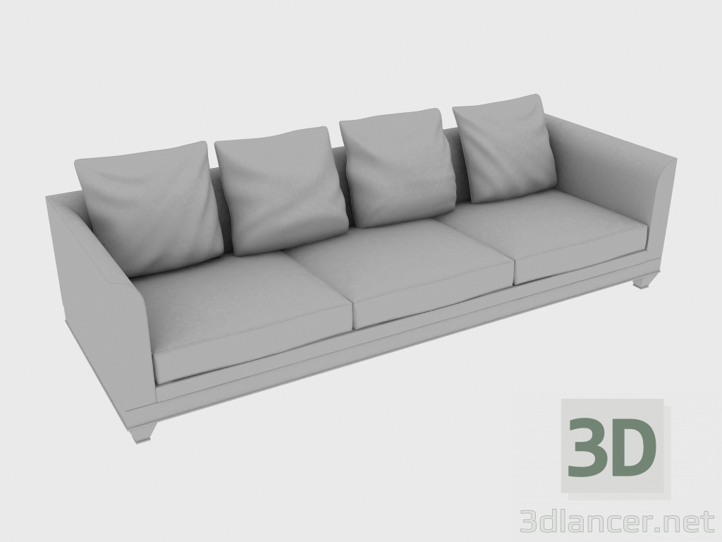 3d модель Диван CHOPIN FREE BACK SOFA (285X103XH75-mod85) – превью