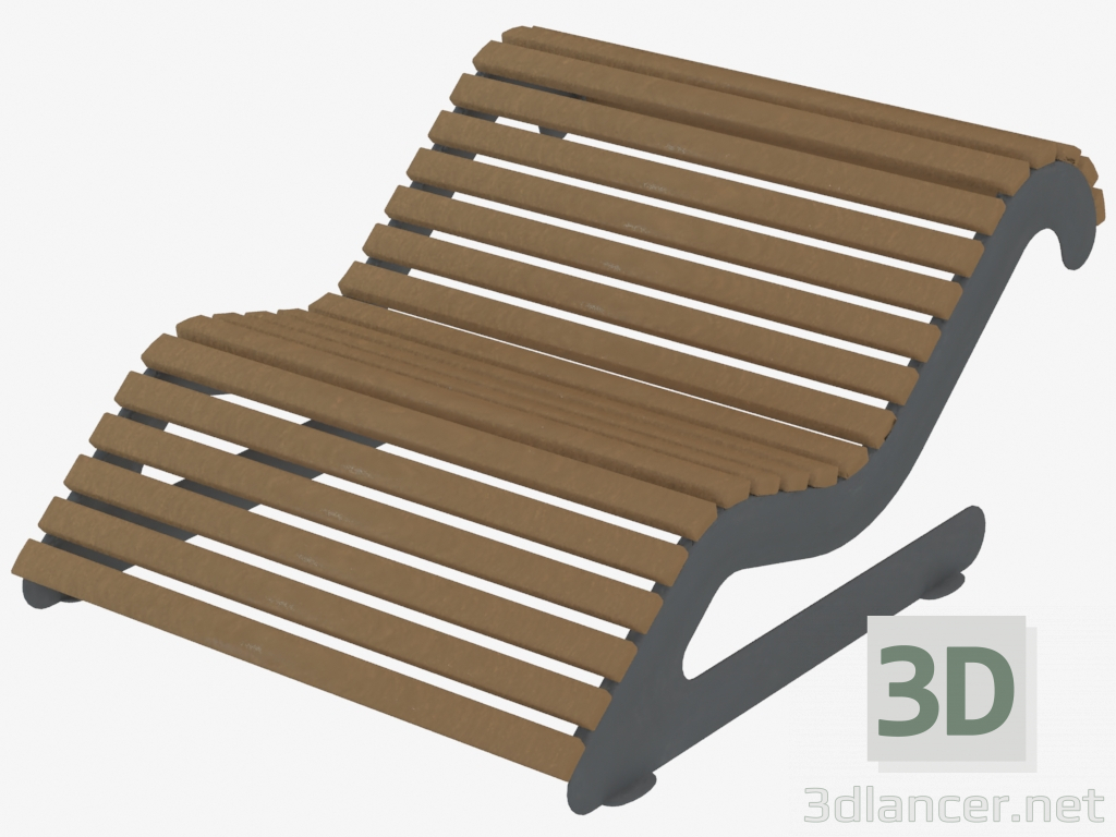 3d model Bench (8038) - preview