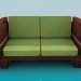 3d model Sofa-bench - preview