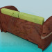 3d model Sofa-bench - preview