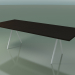 modèle 3D Table rectangulaire 5434 (H 74 - 100x240 cm, pieds 180 °, plaqué L21 wengé, V12) - preview