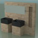 3d model Bathroom decor system (D06) - preview