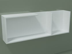 Horizontal shelf (90U19007, Glacier White C01, L 72, P 12, H 24 cm)