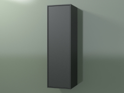 Wall cabinet with 1 door (8BUBDDD01, 8BUBDDS01, Deep Nocturne C38, L 36, P 36, H 120 cm)