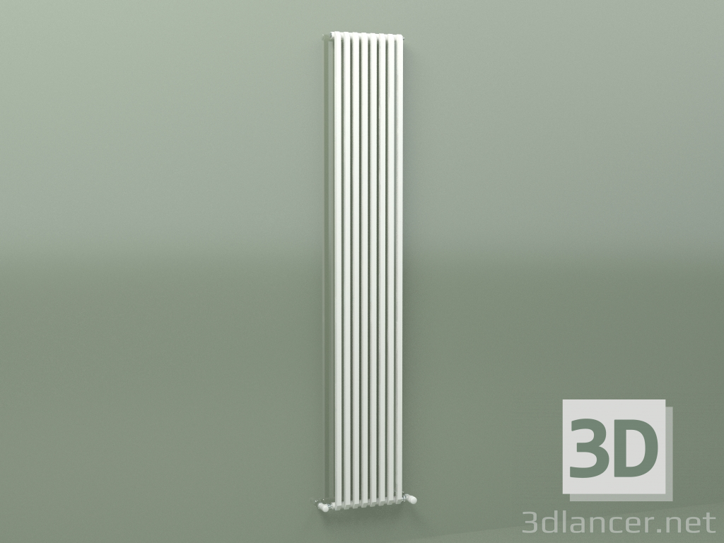 modèle 3D Radiateur SAX (H 2000 8 EL, Standard blanc) - preview