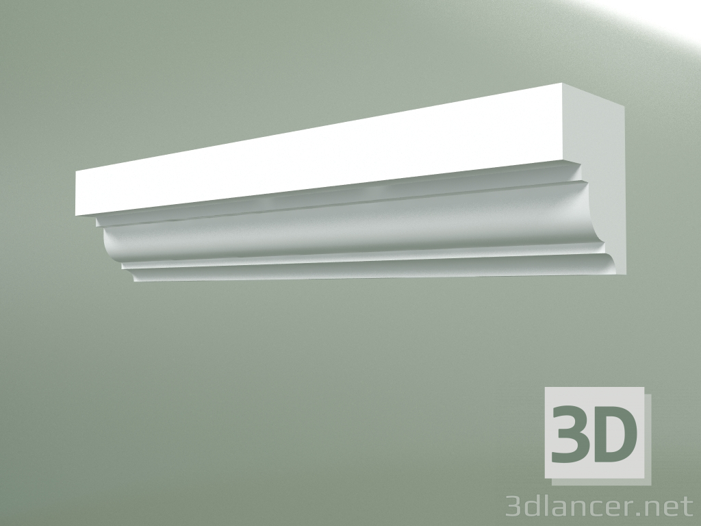 3d model Plaster molding MT160 - preview