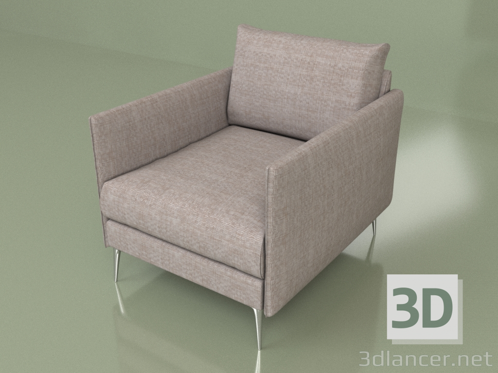 3d model Sofá individual Cumulus - vista previa