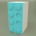 3d model Single wing cabinet (Aqua) - preview