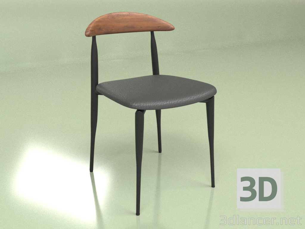 3d model Silla Wagner - vista previa