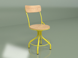 Tabouret de bar Vintner (jaune mat)