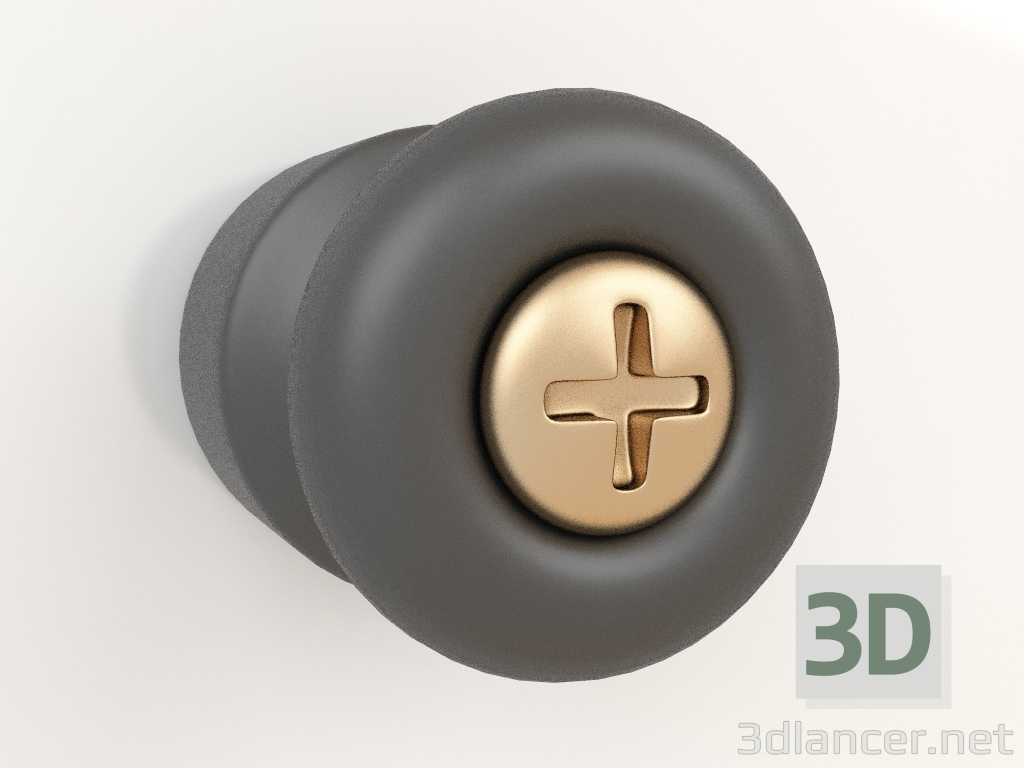 3d model Insulator (black) - preview