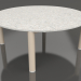 3D Modell Couchtisch D 90 (Sand, DEKTON Sirocco) - Vorschau