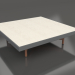 3D Modell Quadratischer Couchtisch (Anthrazit, DEKTON Danae) - Vorschau