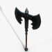 3d Two handed Ax model buy - render