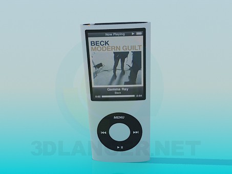 3D Modell IPod - Vorschau