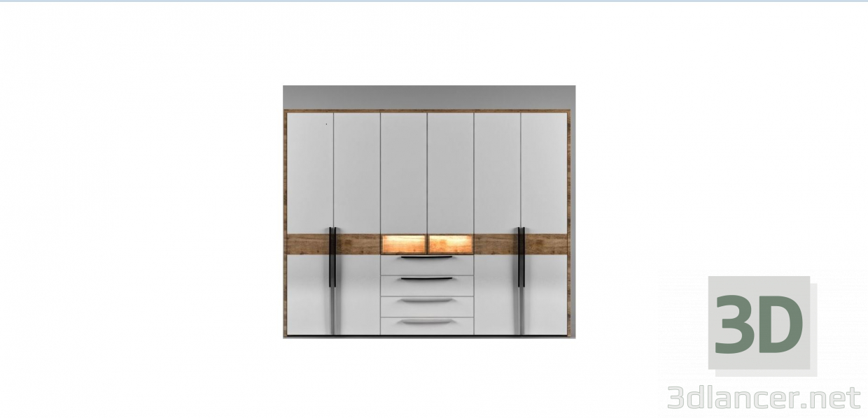 3d model Cupboard - preview