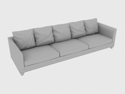 Canapé CHOPIN FREE BACK SOFA (330X103XH75-mod100)