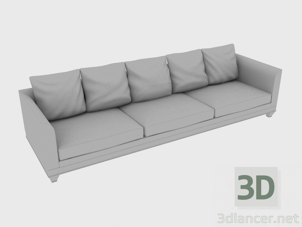 3d модель Диван CHOPIN FREE BACK SOFA (330X103XH75-mod100) – превью