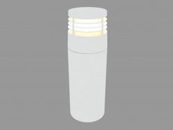 Lampadaire MICROREEF BOLLARD AVEC GRIL (S5377W)