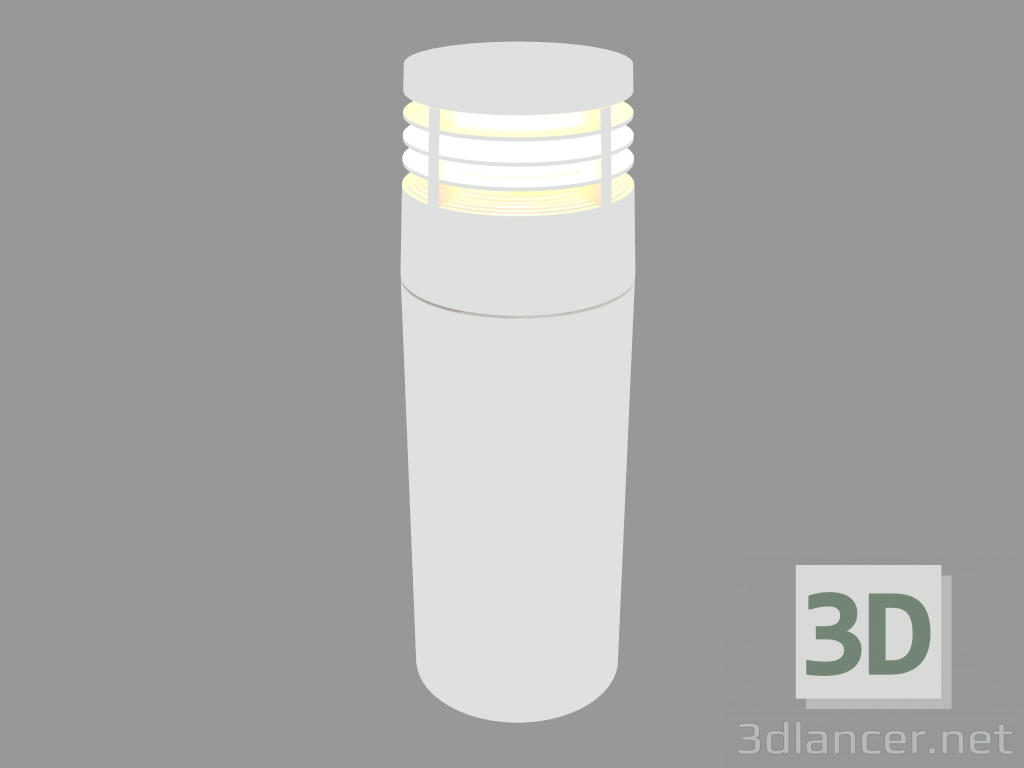 Modelo 3d Lâmpada Post MICROREEF BOLLARD COM GRELHADOR (S5377W) - preview