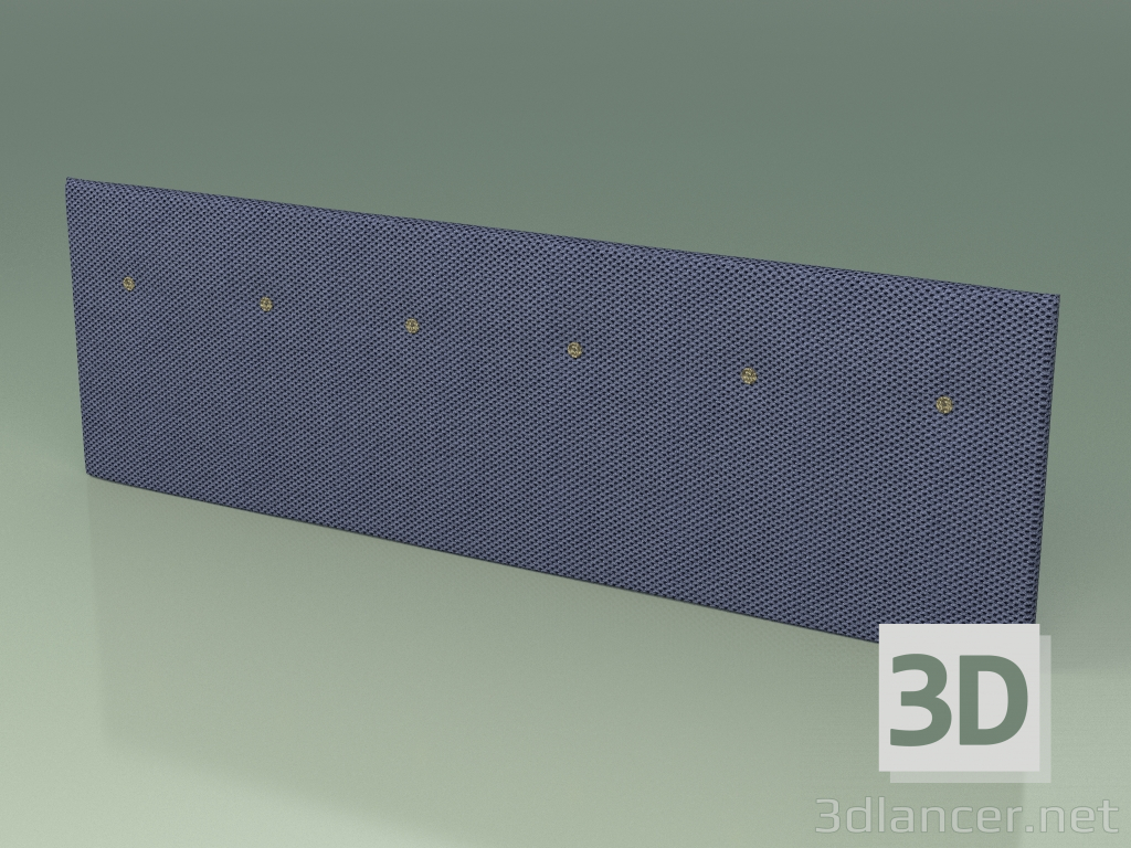 3d модель Диванный модуль 004 (спинка, 3D Net Navy) – превью