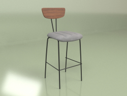 Tabouret de bar Apel (gris)