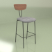 modèle 3D Tabouret de bar Apel (gris) - preview