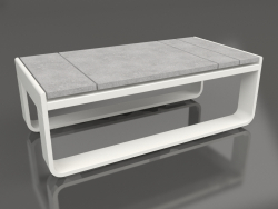 Table d'appoint 35 (DEKTON Kreta, Gris agate)