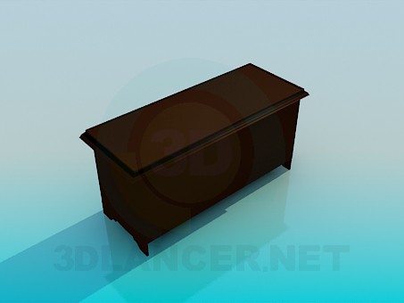 3d model Console - preview