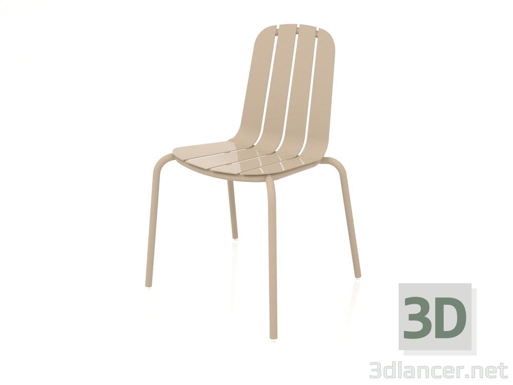 3d model Dining chair (Sand) - preview