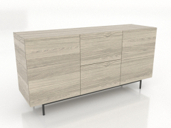 Commode 2 1600 mm (chêne éclairci)