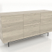 modello 3D Cassettiera 2 1600 mm (rovere schiarito) - anteprima