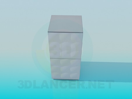 3d model Gabinete - vista previa