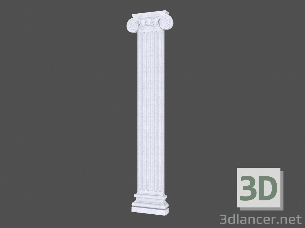 3d model Pilaster (P50I) - preview