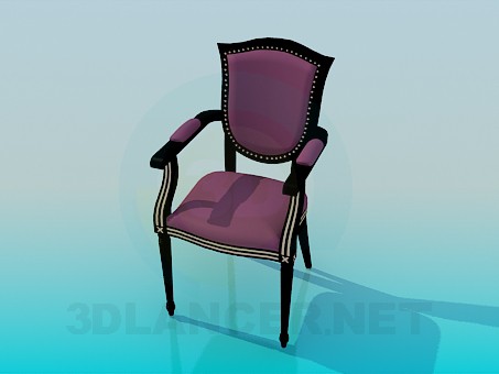 3d model Silla suave - vista previa