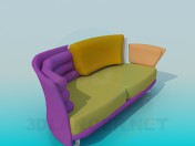 Bunte informellen sofa