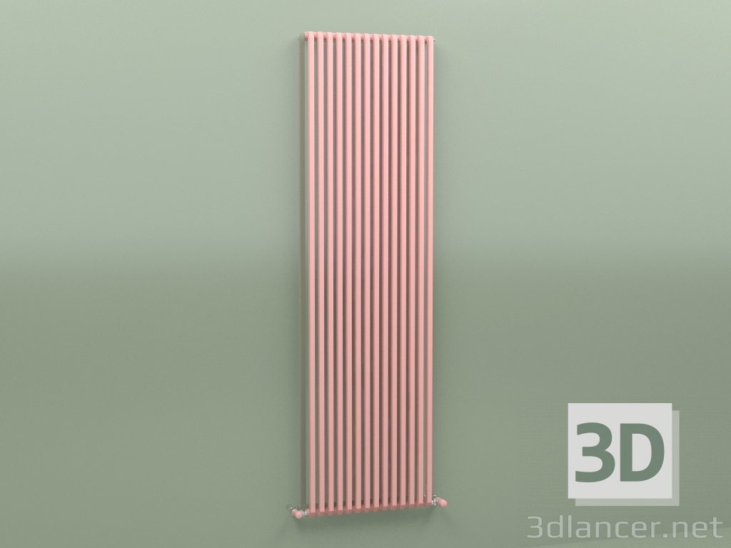 3d model Radiador SAX (H 2000 14 EL, Rosa - RAL 3015) - vista previa