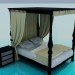 3d model Cama - vista previa