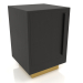 3d model Bedside table TM 04 (400x400x600, wood black) - preview