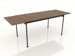 Mesa de jantar 140x80 cm (extensa)