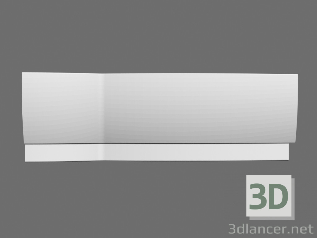 3d model Panel para el baño seguro L - vista previa