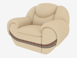 Fauteuil en cuir